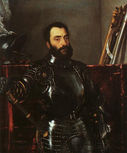 Titian Portrait of Francesco Maria della Rovere Norge oil painting art